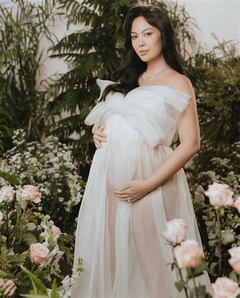 Dominique Cojuangco, daughter of Gretchen and Tonyboy, gives birth to.